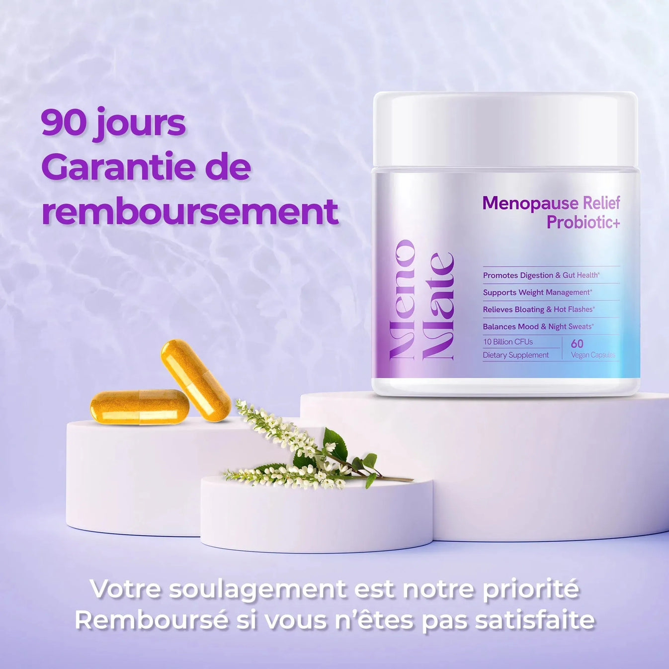 MenoMate Menopause Relief Probiotics